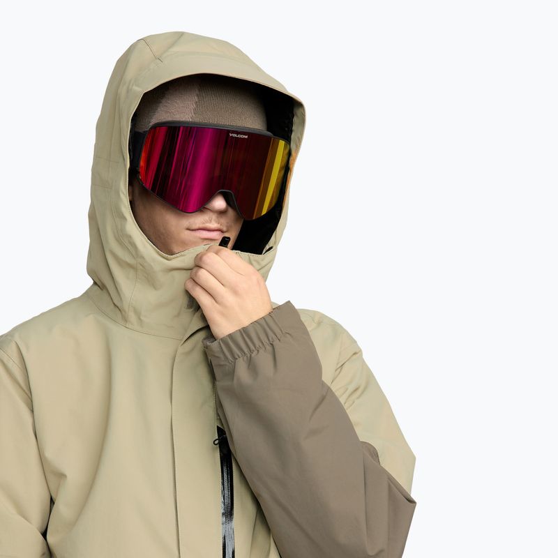 Куртка для сноуборду чоловіча Volcom L Insulated GTX moss green 5