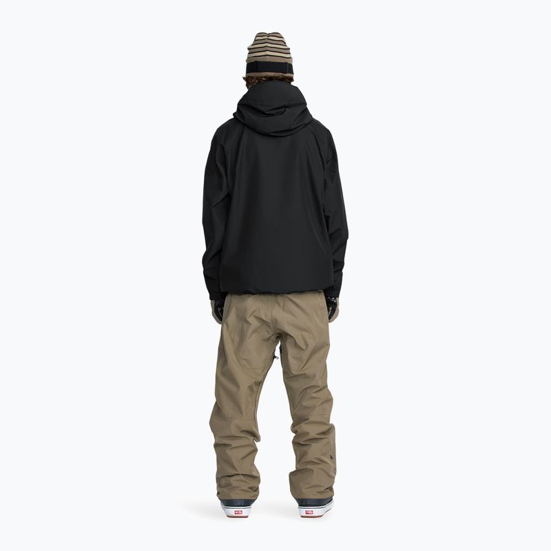 Куртка для сноуборду чоловіча Volcom Dua Insulated GTX black 4