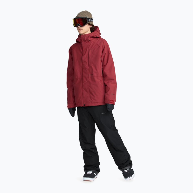 Куртка для сноуборду чоловіча Volcom Dua Insulated GTX red 2