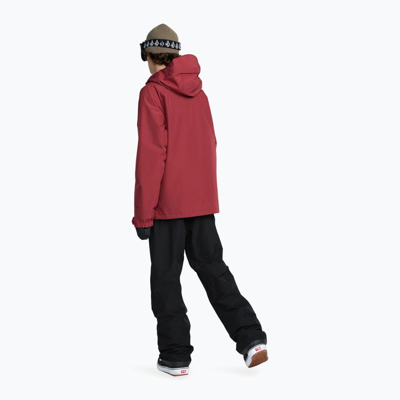 Куртка для сноуборду чоловіча Volcom Dua Insulated GTX red 4