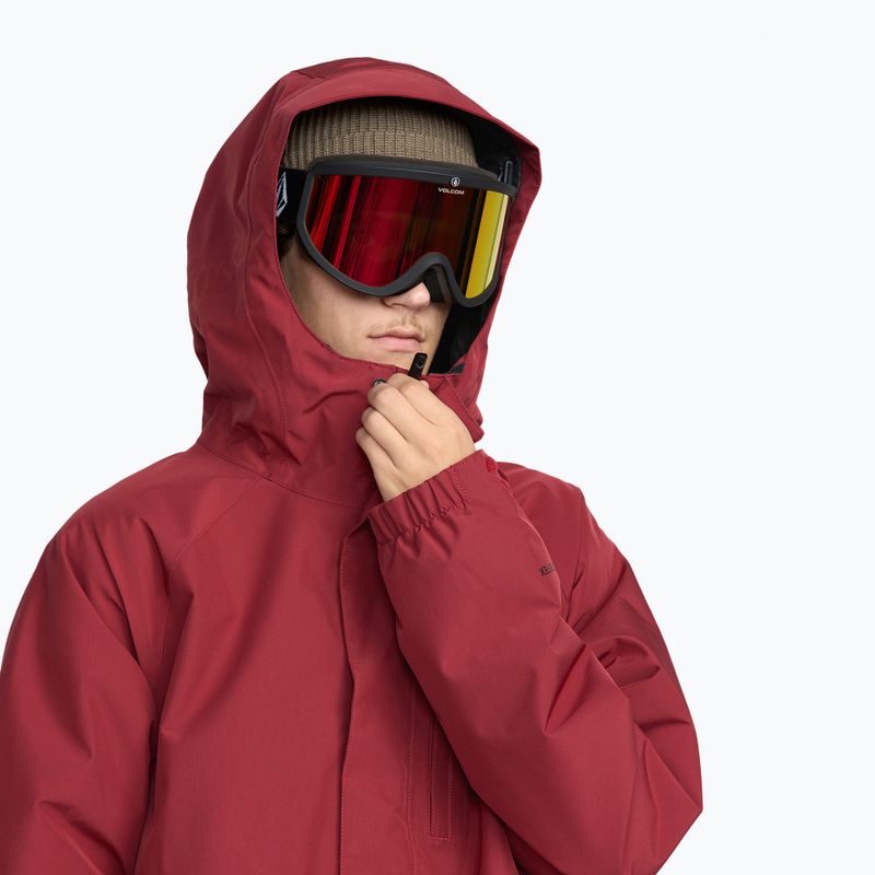 Куртка для сноуборду чоловіча Volcom Dua Insulated GTX red 5