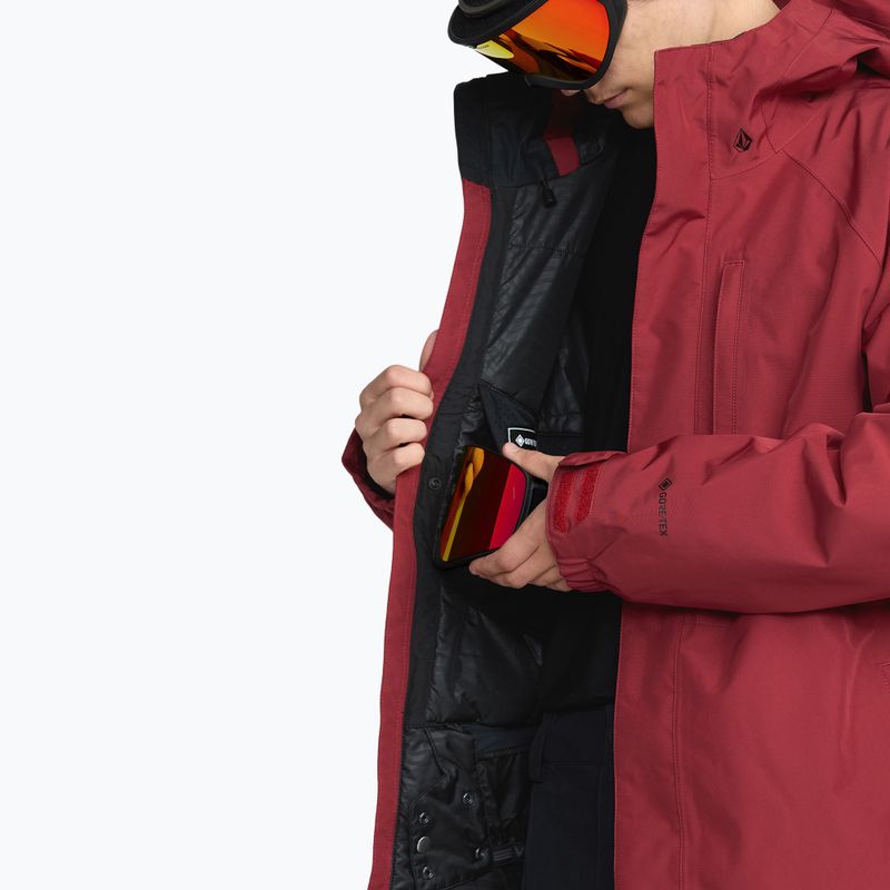 Куртка для сноуборду чоловіча Volcom Dua Insulated GTX red 7
