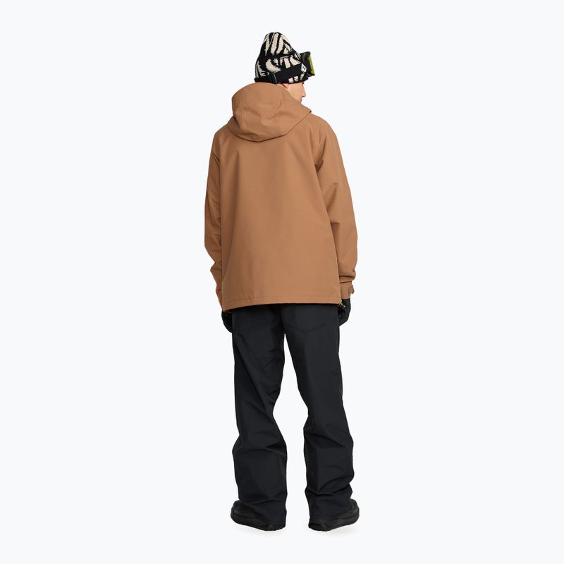Чоловіча куртка для сноуборду Volcom 2836 Insulated terra brown 4