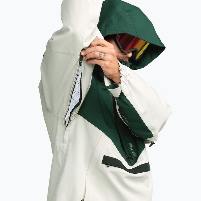 Чоловіча куртка для сноуборду Volcom Brighton Pullover stone 10