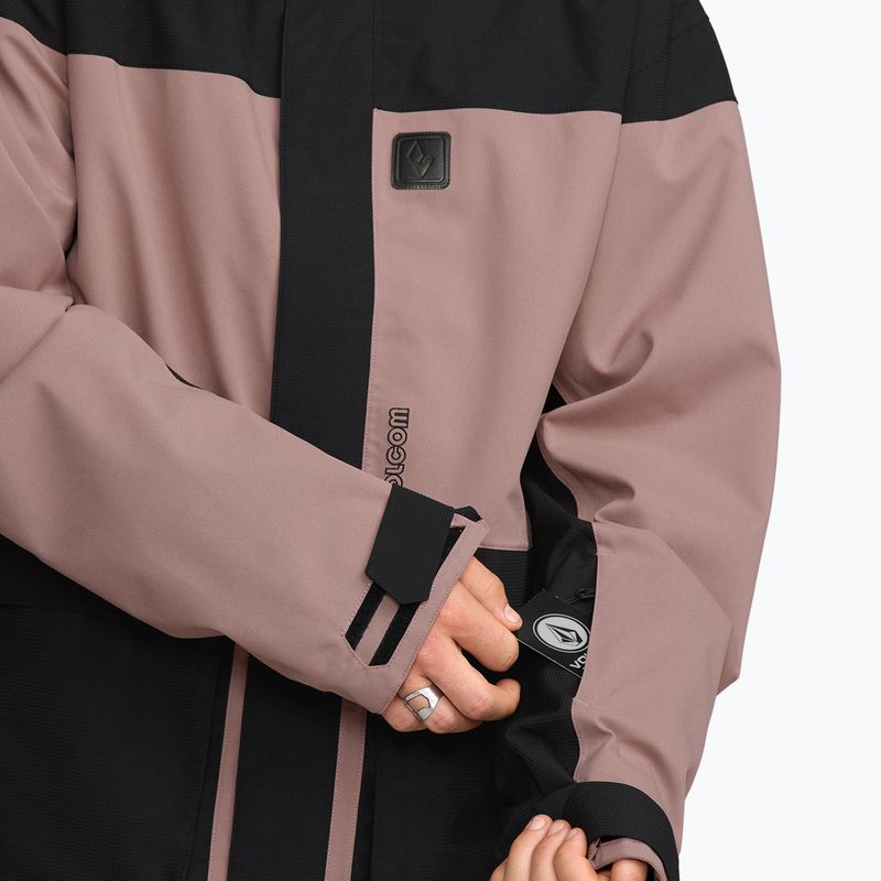 Куртка для сноуборду чоловіча Volcom Kleveland mauve 10