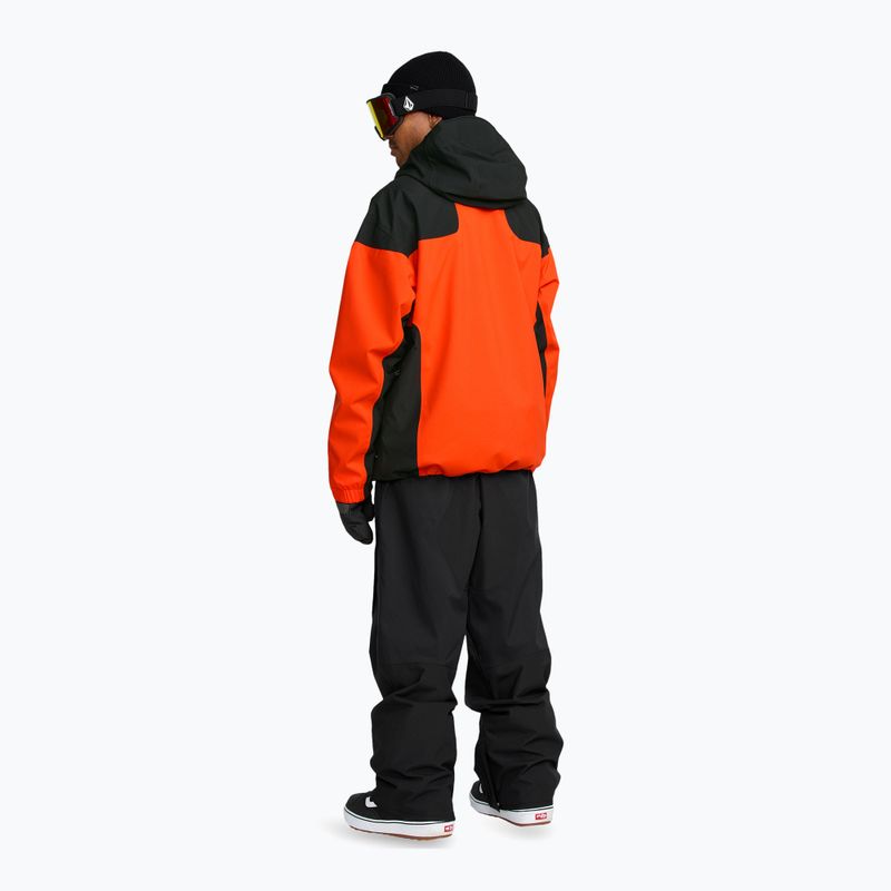 Куртка для сноуборду чоловіча Volcom Kleveland orange shock 4