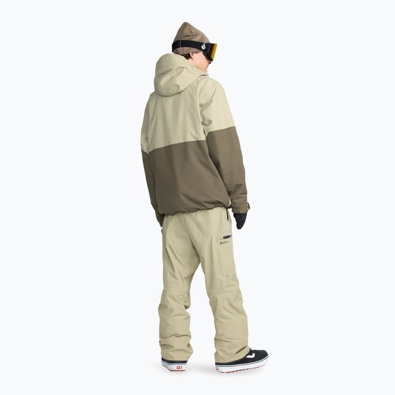 Чоловічі штани для сноуборду Volcom L GTX moss green 4