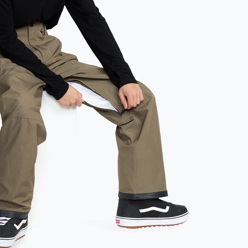 Чоловічі штани для сноуборду Volcom Dua GTX military 6