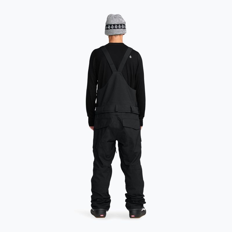 Штани для сноуборду чоловічі Volcom Roan Bib Overall black 3