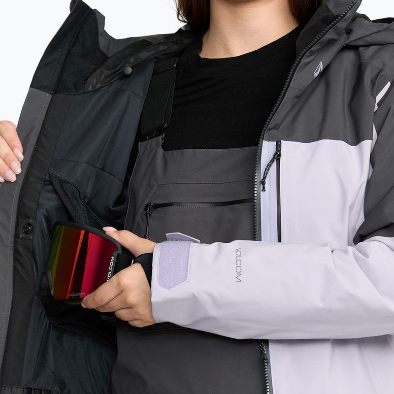 Куртка для сноуборду жіноча Volcom 3D Stretch Gore lavender aura 8