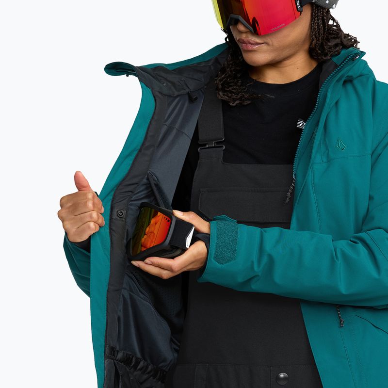 Куртка для сноуборду жіноча Volcom Shelter 20K 3D Stretch atlantic deep 9