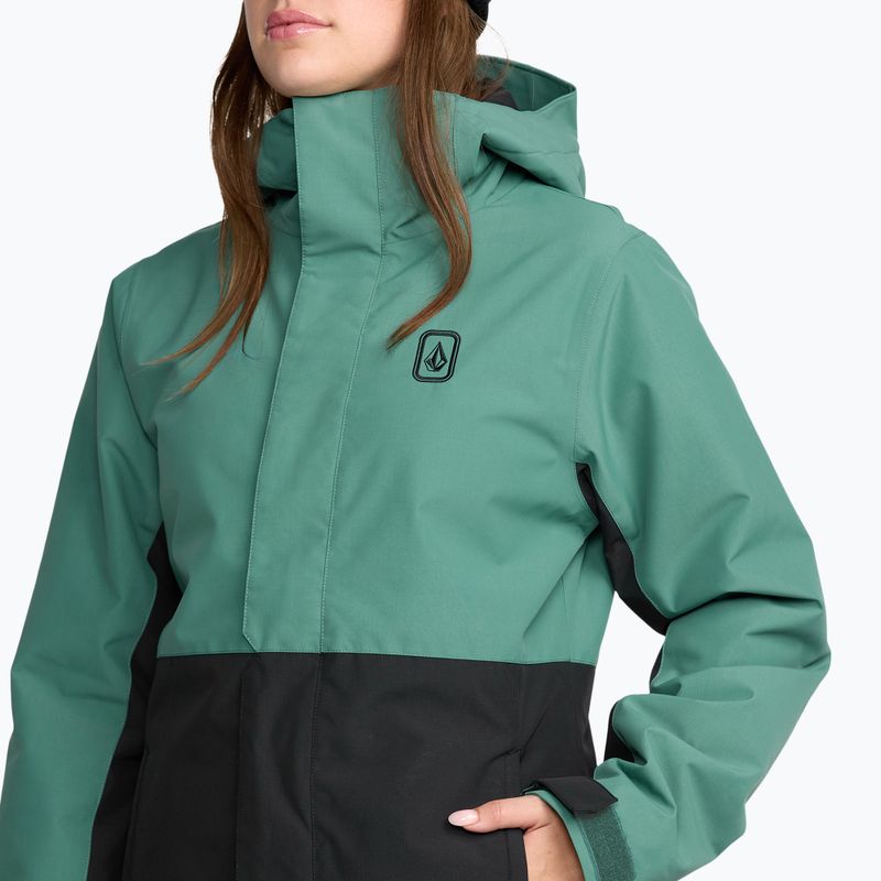 Куртка гірськолижна жіноча Volcom Bolt Insulated spruce green 5