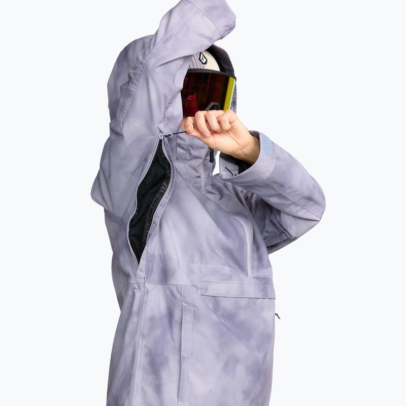 Жіноча куртка для сноуборду Volcom Harlan Pullover lavender aura 7