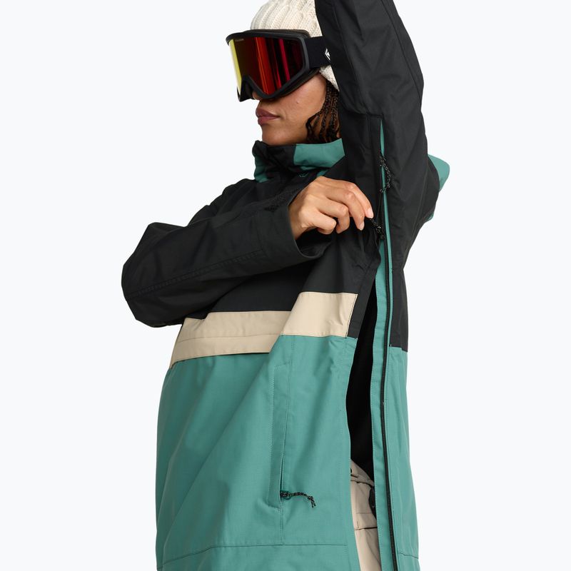 Жіноча куртка для сноуборду Volcom Harlan Pullover spruce green 8