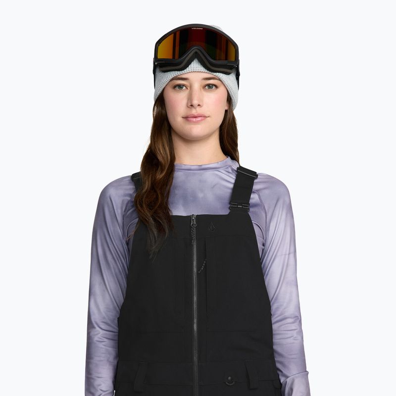 Штани гірськолижні жіночі Volcom Swift Bib Overall black 4
