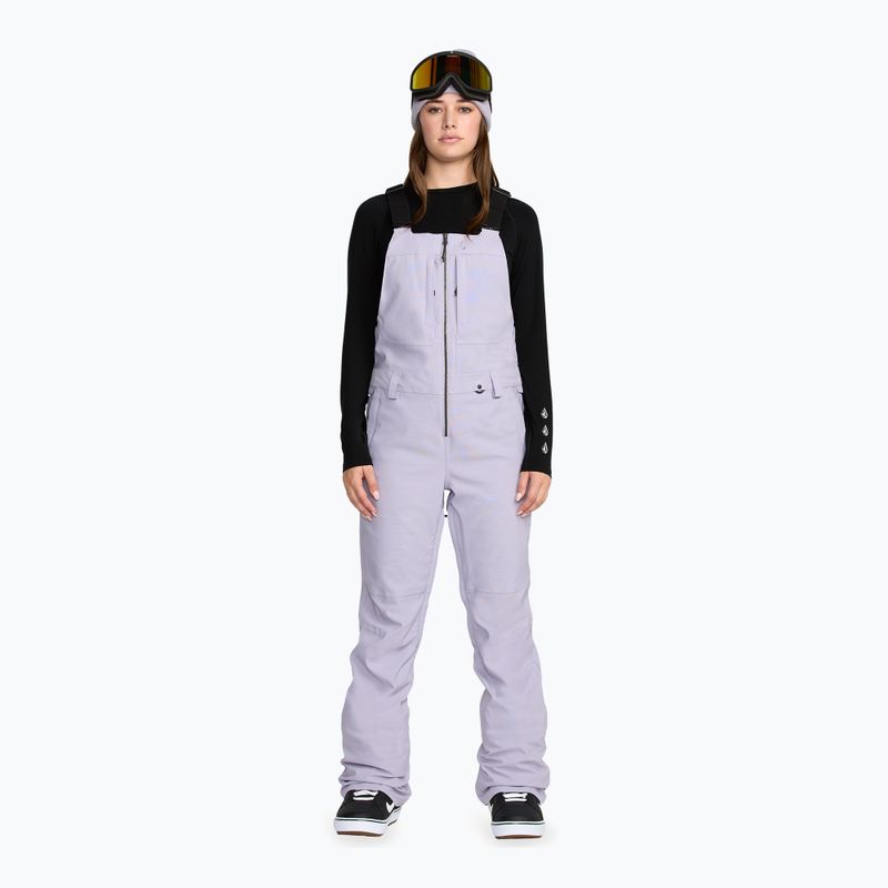 Жіночі лижні напівкомбінезони Volcom Swift Bib Overall lavender aura