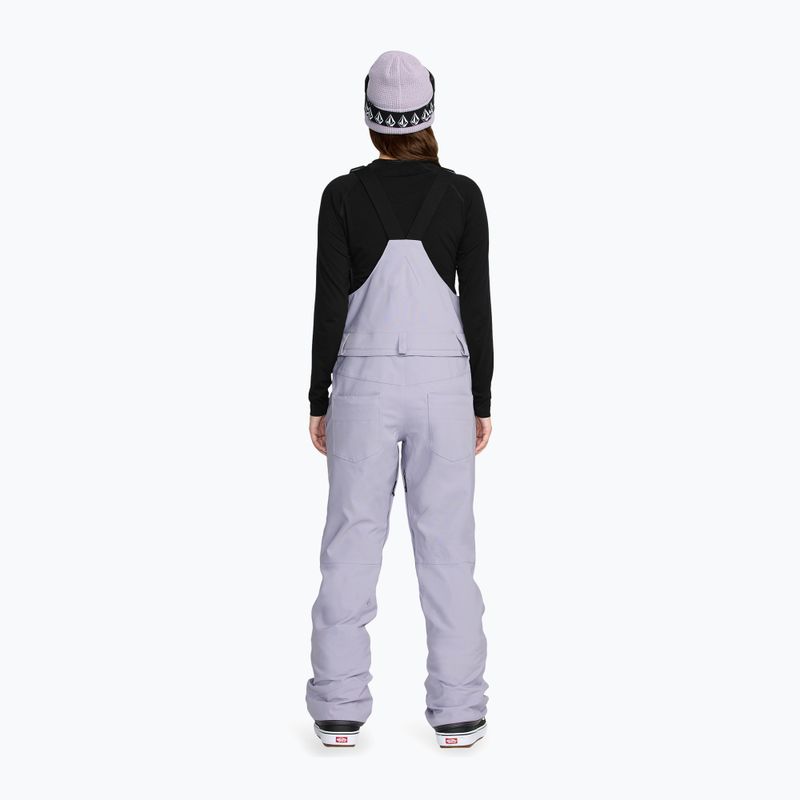 Штани гірськолижні жіночі Volcom Swift Bib Overall lavender aura 3
