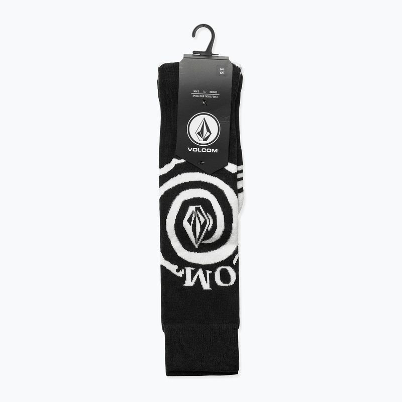 Шкарпетки гірськолижні чоловічі Volcom Spiral Over The Calf black 4