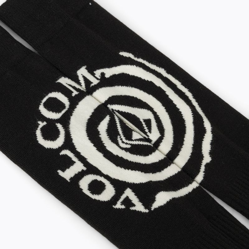 Шкарпетки гірськолижні чоловічі Volcom Spiral Over The Calf black 4