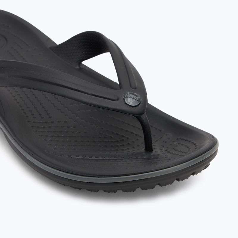 В'єтнамки Crocs Crocband Flip black/slate grey 7