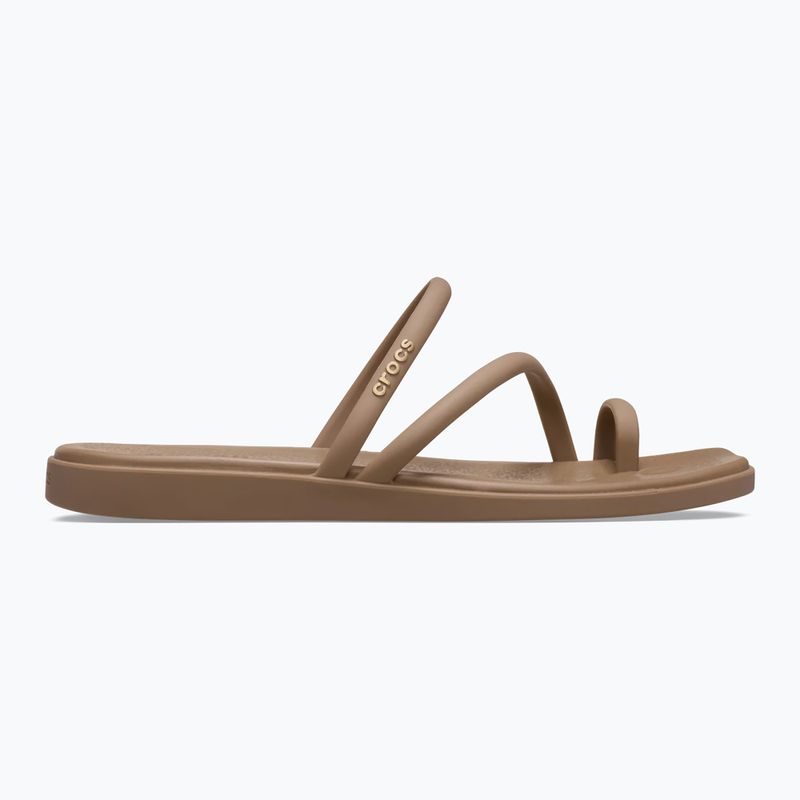 Шльопанці жіночі Crocs Miami Toe Loop Sandal milk chocolate 9