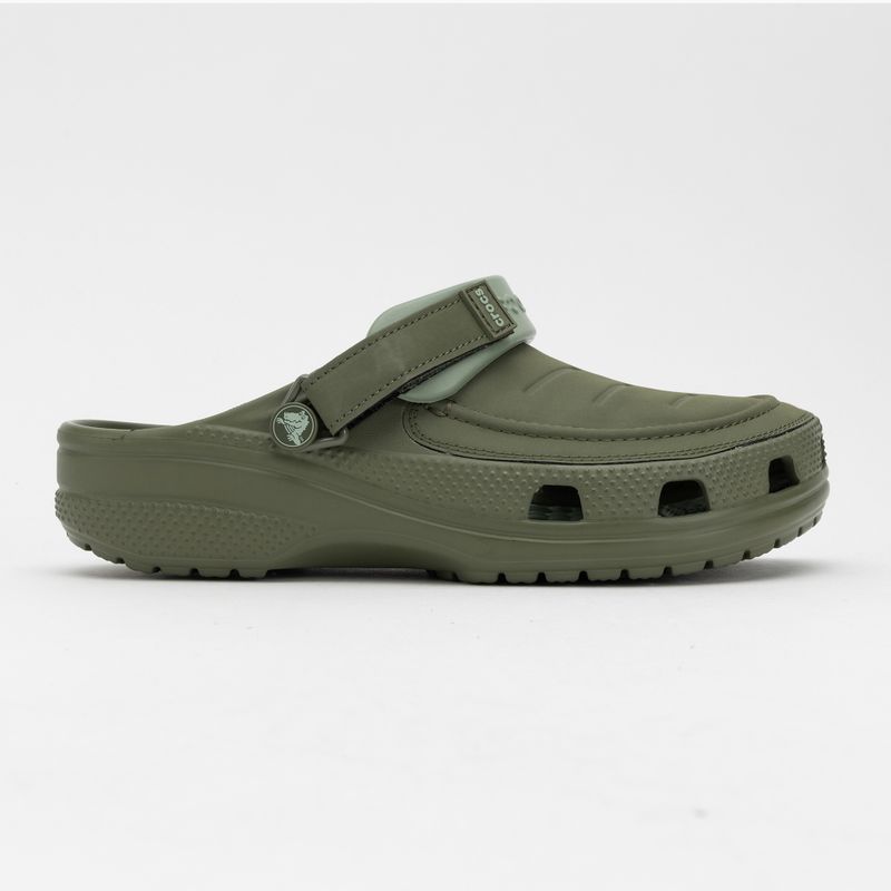 Шльопанці чоловічі Crocs Yukon Vista II LR Clog army green 3