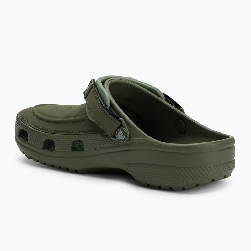 Шльопанці чоловічі Crocs Yukon Vista II LR Clog army green 4
