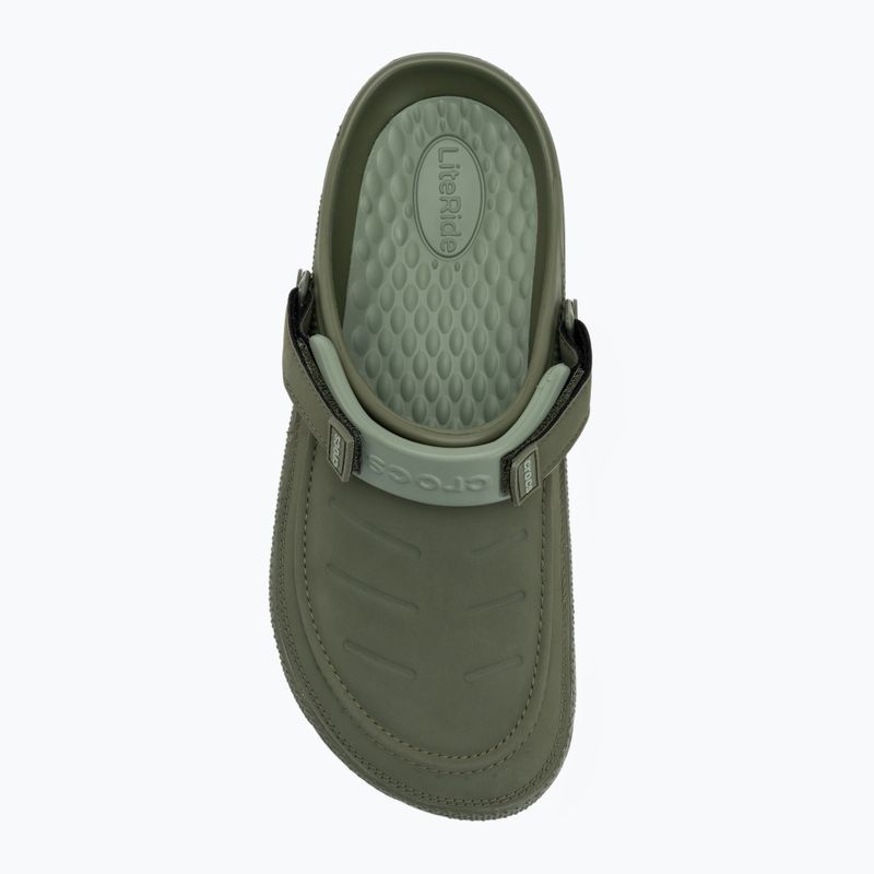 Шльопанці чоловічі Crocs Yukon Vista II LR Clog army green 6