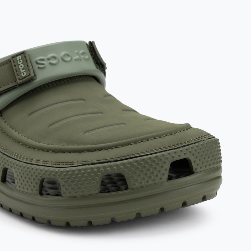Шльопанці чоловічі Crocs Yukon Vista II LR Clog army green 8
