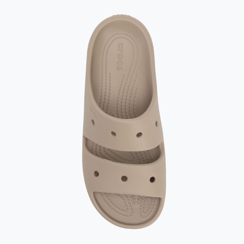 Шльопанці жіночі Crocs Classic Sandal V2 taupe 5