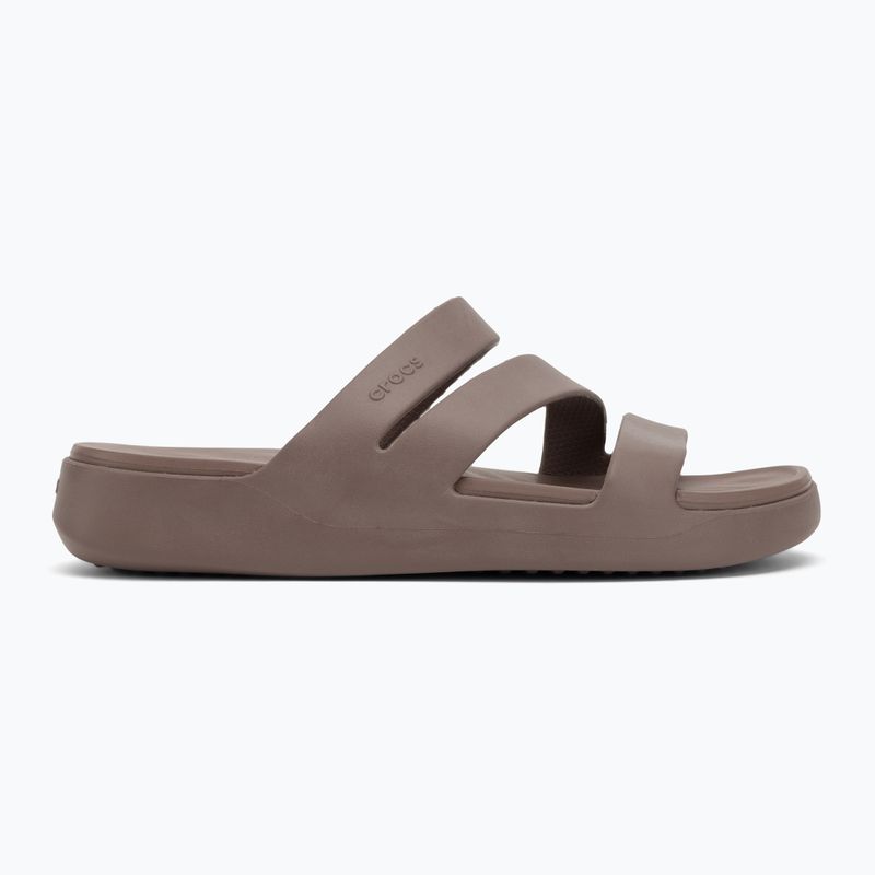 Шльопанці Crocs Getaway Strappy truffle 2
