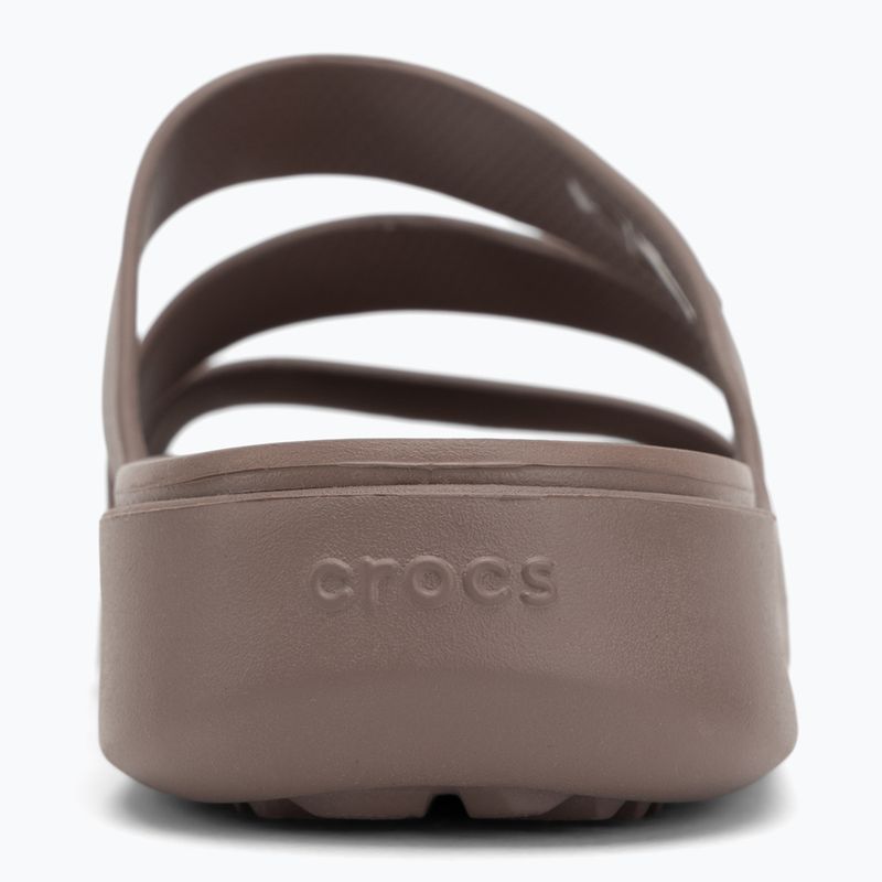 Шльопанці Crocs Getaway Strappy truffle 6