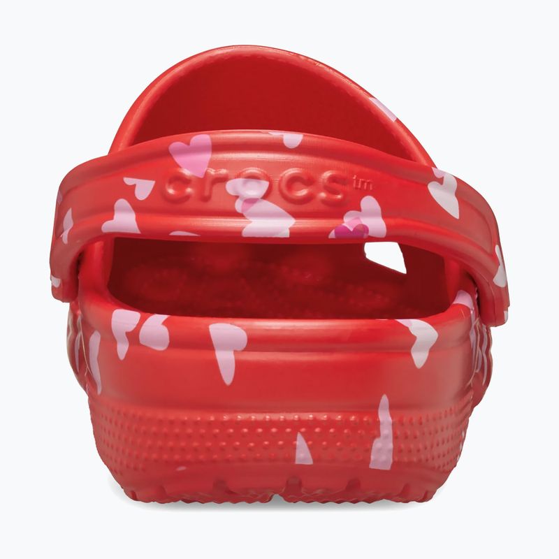 Шльопанці Crocs Classic Valentines Day Clog cherry red 3