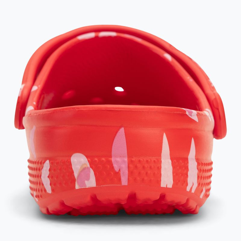 Шльопанці Crocs Classic Valentines Day Clog cherry red 6
