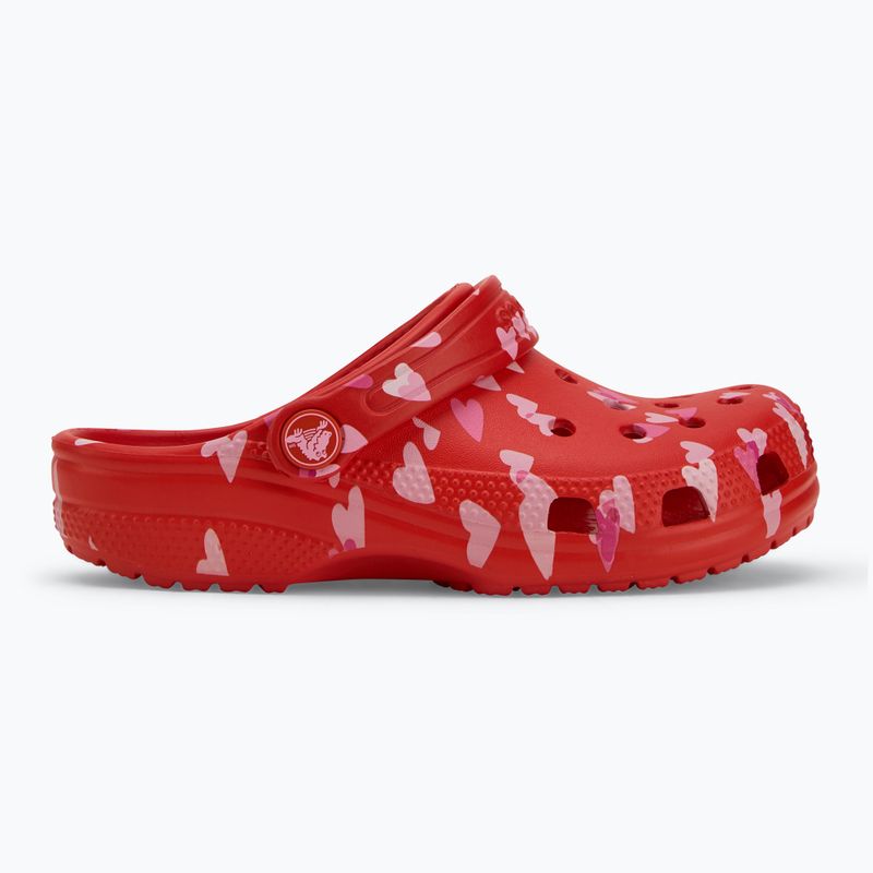 Шльопанці дитячі Crocs Classic Valentines Day Clog Kids cherry red 3
