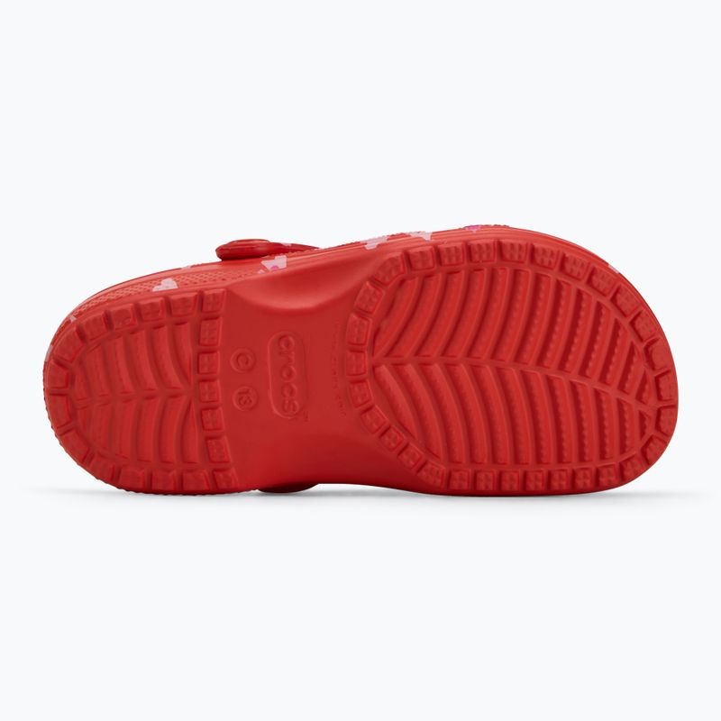 Шльопанці дитячі Crocs Classic Valentines Day Clog Kids cherry red 5