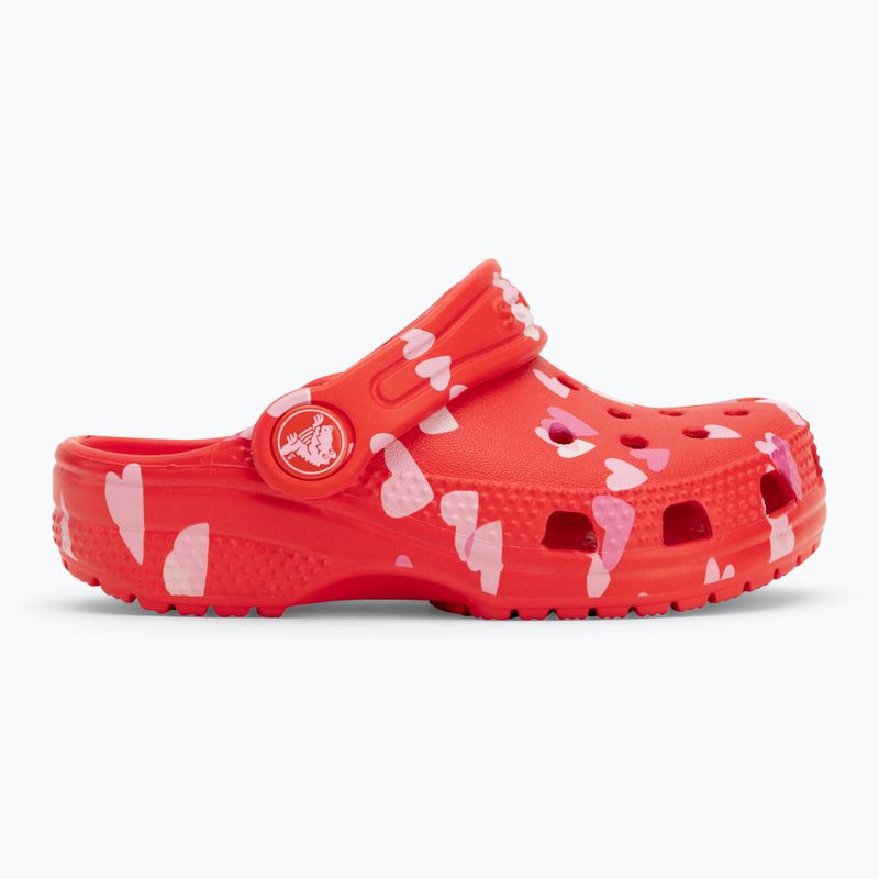 Шльопанці дитячі Crocs VDay Clog Toddler cherry red 3