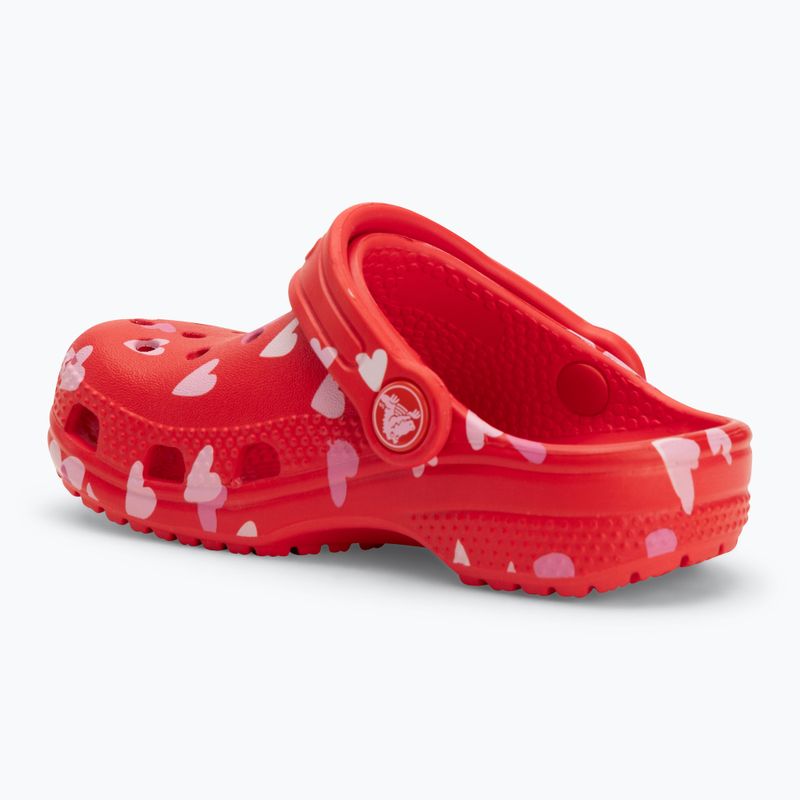 Шльопанці дитячі Crocs VDay Clog Toddler cherry red 4