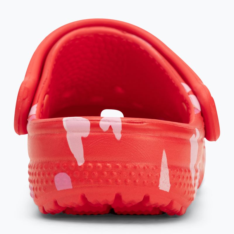 Шльопанці дитячі Crocs VDay Clog Toddler cherry red 7