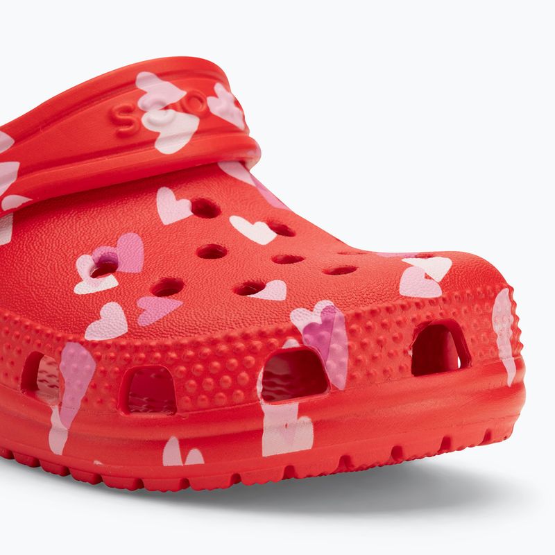 Шльопанці дитячі Crocs VDay Clog Toddler cherry red 8