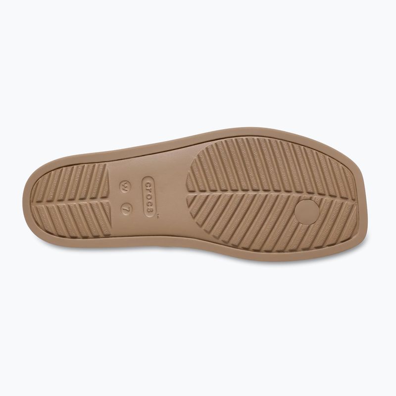 Жіночі сандалі  Crocs Miami Thong Flip milk chocolate 3