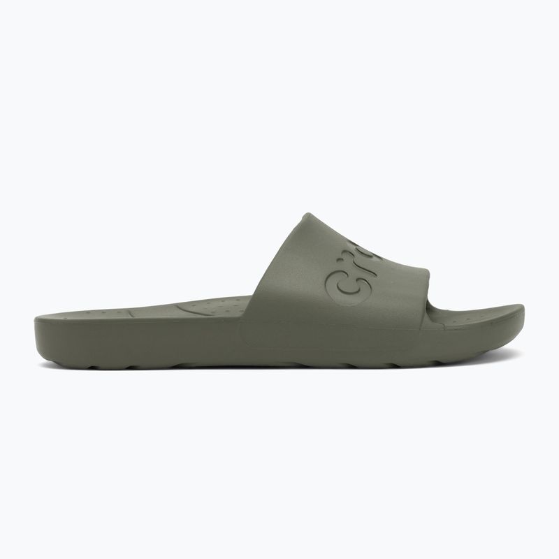 Шльопанці Crocs Slide army green 2