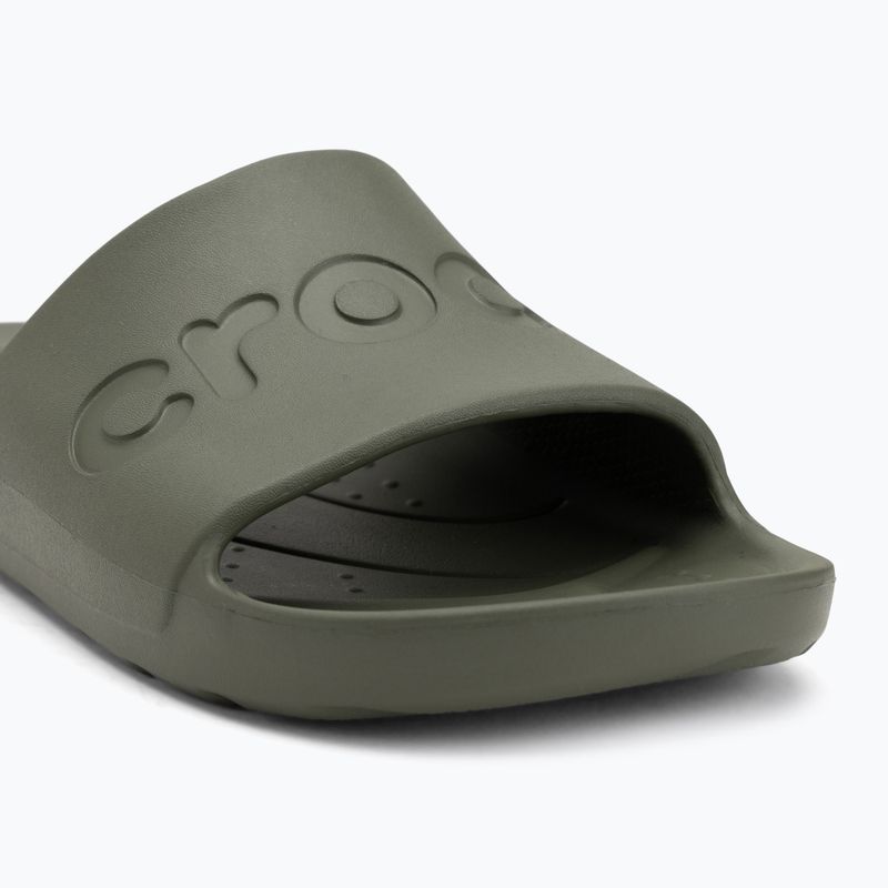 Шльопанці Crocs Slide army green 7