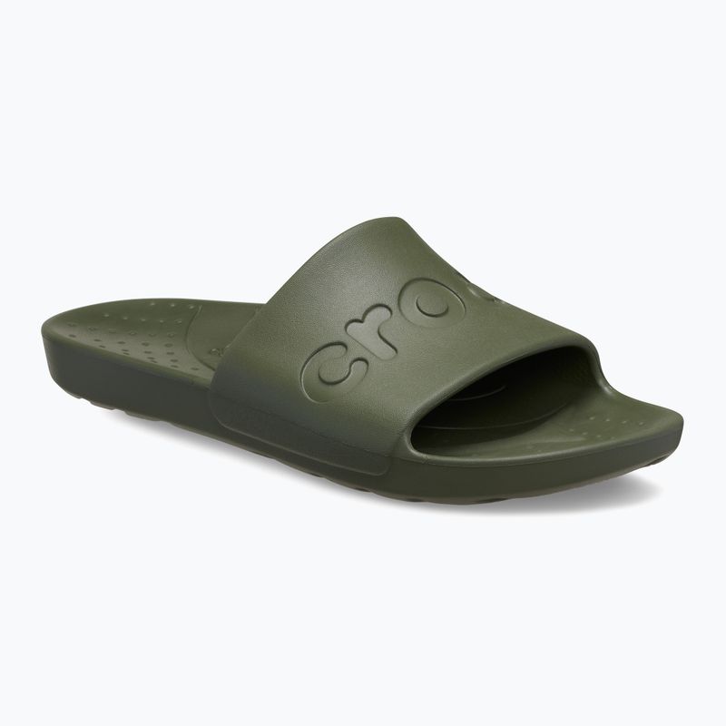 Шльопанці Crocs Slide army green