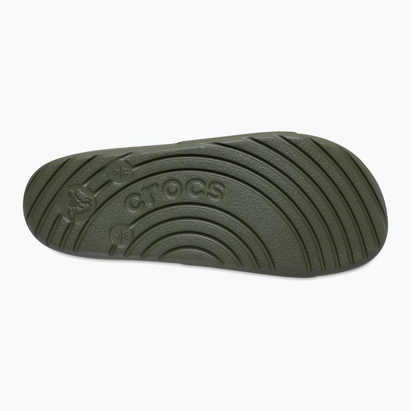 Шльопанці Crocs Slide army green 3