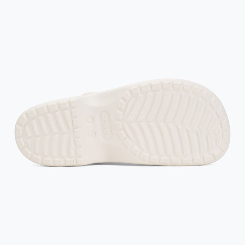 Шльопанці дитячі Crocs Classic Mary Jane Clog chalk 5