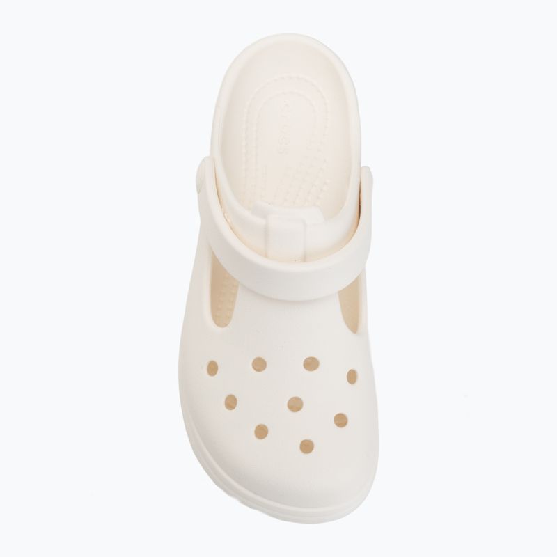 Шльопанці дитячі Crocs Classic Mary Jane Clog chalk 6