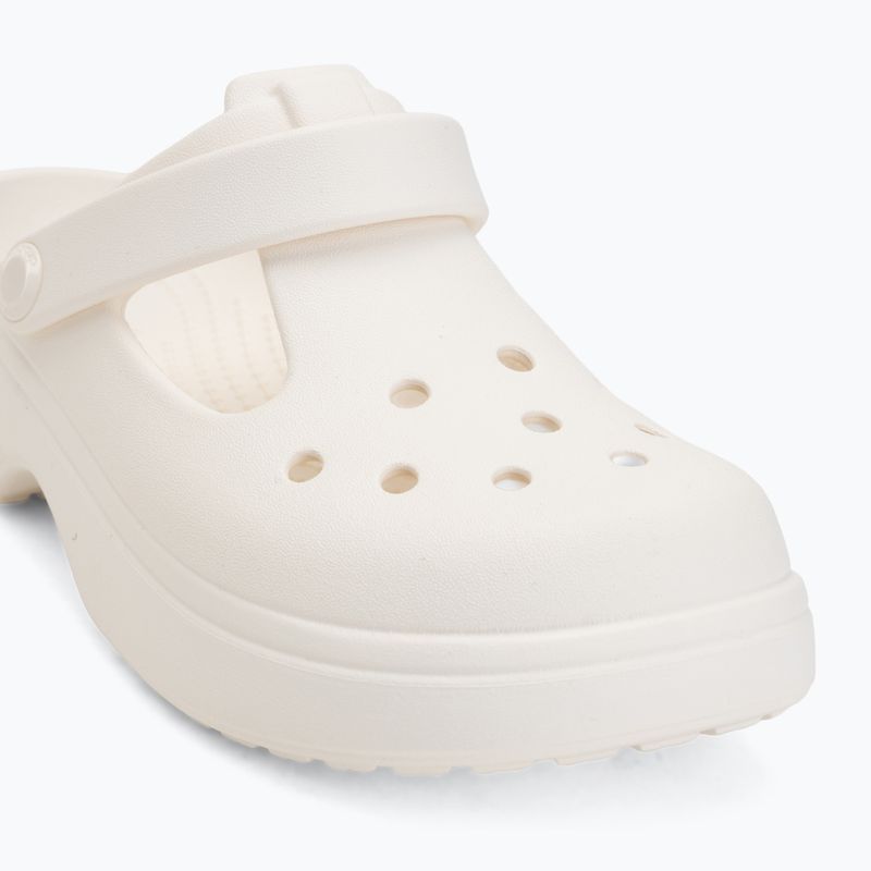 Шльопанці дитячі Crocs Classic Mary Jane Clog chalk 8