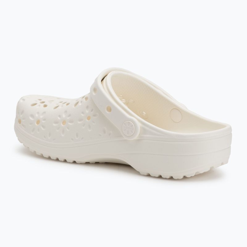 Шльопанці Crocs Classic Floral Cutout Clog chalk 4
