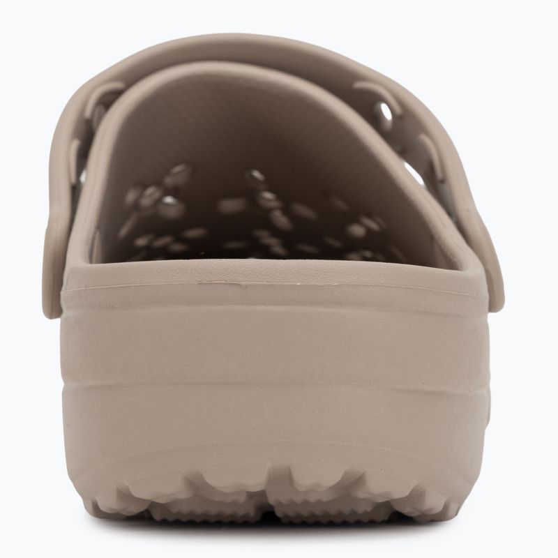 Шльопанці Crocs Classic Floral Cutout Clog taupe 7
